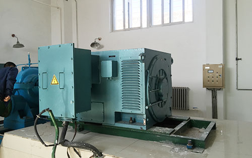 祁东某水电站工程主水泵使用我公司高压电机安装尺寸